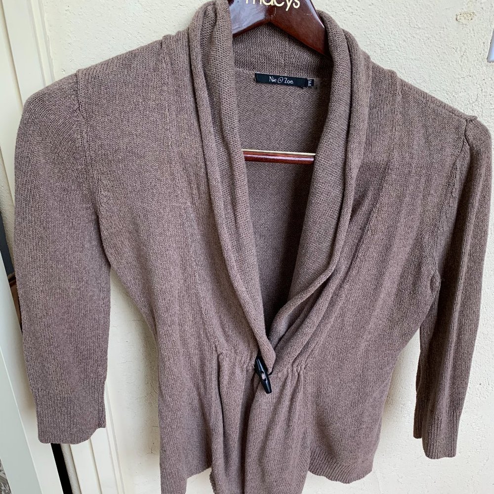Nic & Zoe Buttoned Cardigan - Cute!